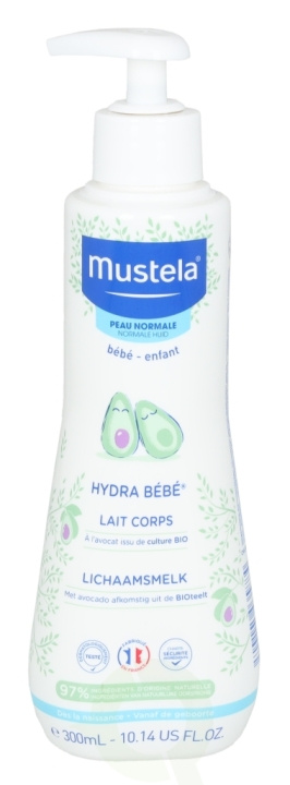 Mustela Hydra Bebe Body Milk 300 ml For Normal Skin i gruppen SKØNHED & HELSE / Hudpleje / Kropspleje / Body lotion hos TP E-commerce Nordic AB (C46424)