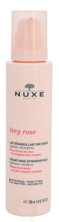 Nuxe Very Rose Creamy Make-up Remover Milk 200 ml All Skin Types - Face And Eyes i gruppen SKØNHED & HELSE / Makeup / Makeup fjerner hos TP E-commerce Nordic AB (C46429)