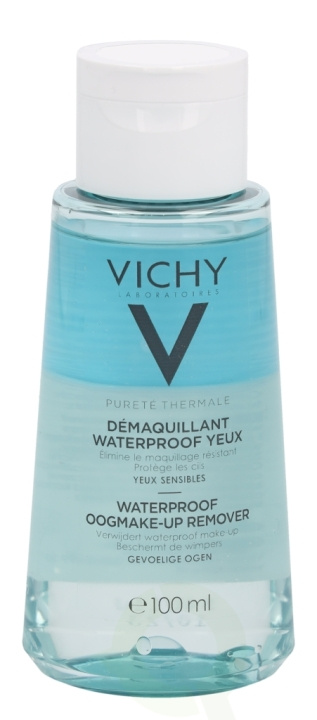 Vichy Purete Thermale Waterprf Eye Make-Up Remover 100 ml For Sensitive Eyes i gruppen SKØNHED & HELSE / Makeup / Makeup fjerner hos TP E-commerce Nordic AB (C46492)