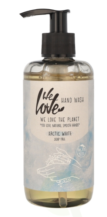 We Love The Planet Hand Wash 250 ml Arctic White i gruppen SKØNHED & HELSE / Hudpleje / Kropspleje / Duft sæbe hos TP E-commerce Nordic AB (C46494)