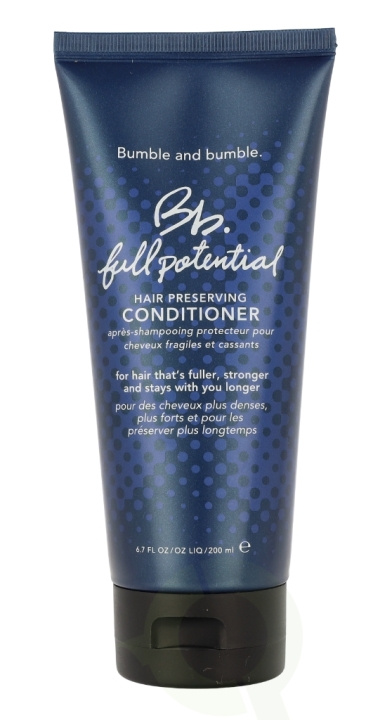 Bumble and Bumble Bumble & Bumble Hair Preserving Conditioner 200 ml Full Potential i gruppen SKØNHED & HELSE / Hår og styling / Hårpleje / Balsam hos TP E-commerce Nordic AB (C46605)