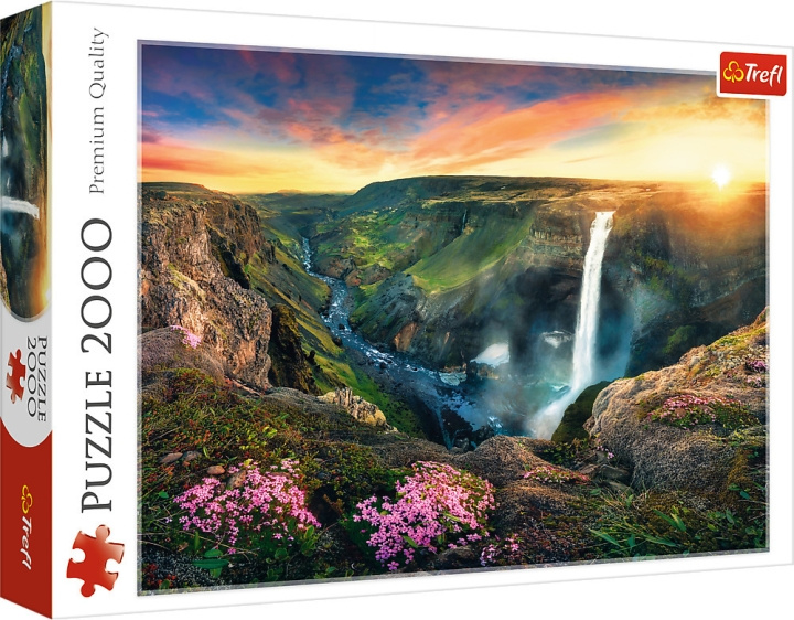 TREFL Haifoss pussel, 2000 bitar i gruppen SPORT, FRITID & HOBBY / Hobby / Puslespil hos TP E-commerce Nordic AB (C46749)