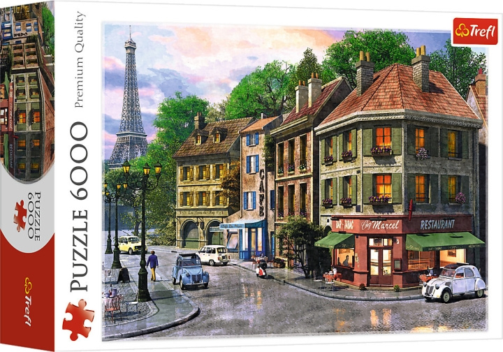TREFL Paris streets pussel, 6000 bitar