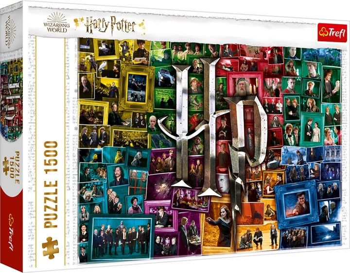 TREFL Harry Potter pussel, 1500 bitar i gruppen LEGETØJ, BØRN & BABY / Legetøj / Puslespil hos TP E-commerce Nordic AB (C46802)