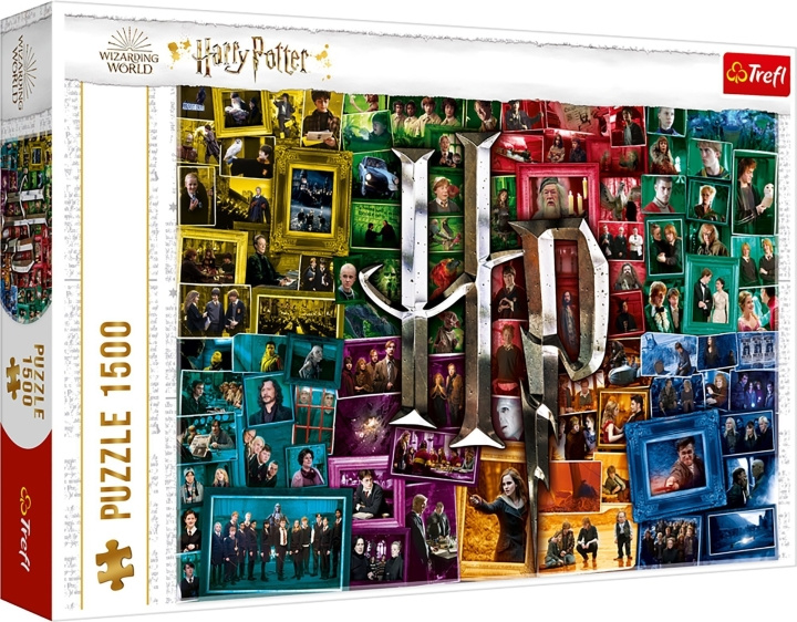 TREFL Harry Potter pussel, 1500 bitar i gruppen SPORT, FRITID & HOBBY / Hobby / Puslespil hos TP E-commerce Nordic AB (C46802)