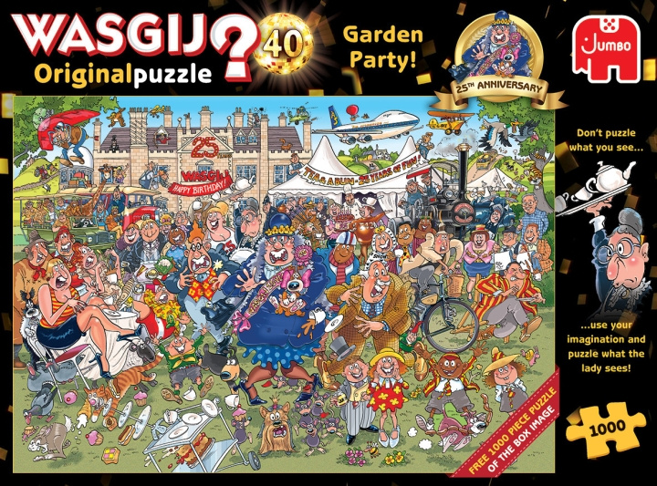 Wasgij Original 40 - 25-årsjubileumspussel, 1000 bitar i gruppen SPORT, FRITID & HOBBY / Hobby / Puslespil hos TP E-commerce Nordic AB (C46866)