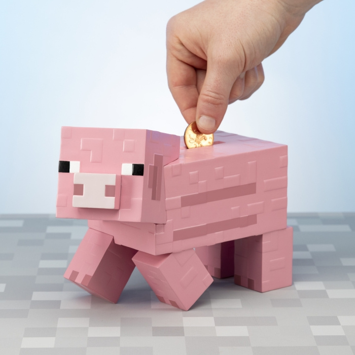 Paladone Minecraft Pig Money Bank Spargris i gruppen HJEMMEELEKTRONIK / Spilkonsoller og tilbehør / Øvrige spil hos TP E-commerce Nordic AB (C46940)