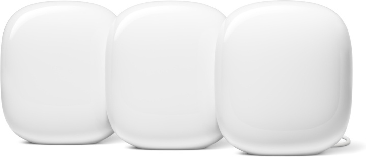 Google Nest WiFi Pro WiFi 6E -Mesh-järjestelmä, 3-pack i gruppen COMPUTERTILBEHØR / Netværk / WiFi forlængere hos TP E-commerce Nordic AB (C46943)