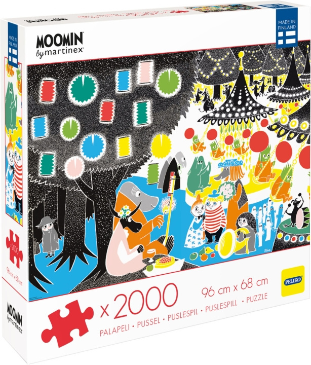 Muminpussel, 2000 bitar i gruppen SPORT, FRITID & HOBBY / Hobby / Puslespil hos TP E-commerce Nordic AB (C46981)