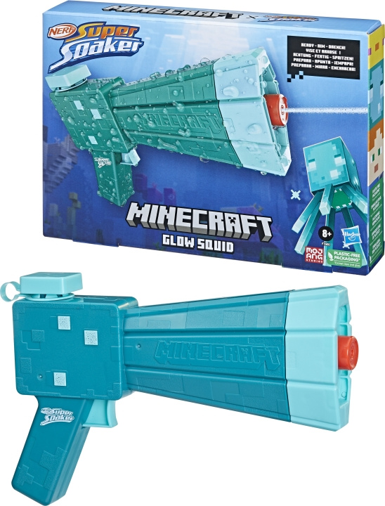 Nerf Minecraft Glow Squid Water Gun i gruppen LEGETØJ, BØRN & BABY / Legetøj / Legetøj hos TP E-commerce Nordic AB (C46991)