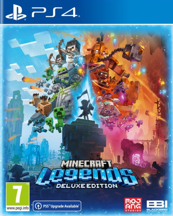 Minecraft Legends - Deluxe Edition-spel, PS4 i gruppen HJEMMEELEKTRONIK / Spilkonsoller og tilbehør / Sony PlayStation 4 / Spil hos TP E-commerce Nordic AB (C46997)