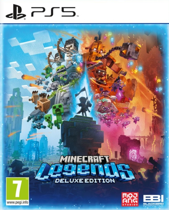 Minecraft Legends - Deluxe Edition-spel, PS5 i gruppen HJEMMEELEKTRONIK / Spilkonsoller og tilbehør / Sony PlayStation 5 / Spil hos TP E-commerce Nordic AB (C46998)