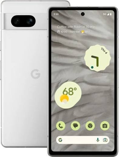 Google Pixel 7a 5G -puhelin, 128/8 Gt, valkoinen i gruppen SMARTPHONES & TABLETS / Mobiltelefoner & smartphones hos TP E-commerce Nordic AB (C47009)