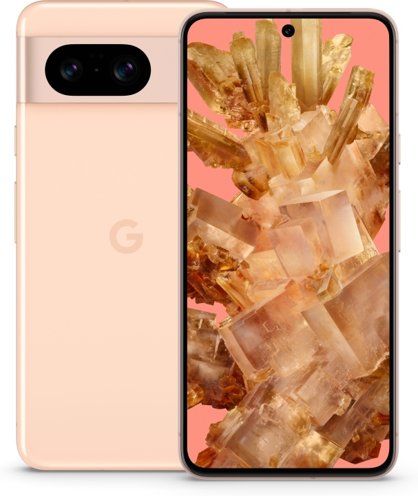 Google Pixel 8 5G -puhelin, 128/8 Gt, Rose i gruppen SMARTPHONES & TABLETS / Mobiltelefoner & smartphones hos TP E-commerce Nordic AB (C47035)