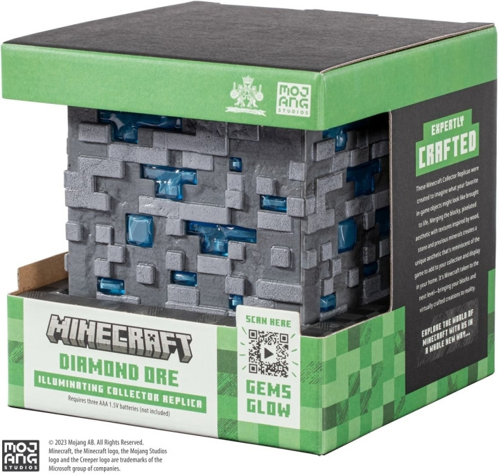 Noble Collection - Minecraft Illuminating Diamond-ljus i gruppen HJEMMEELEKTRONIK / Spilkonsoller og tilbehør / Øvrige spil hos TP E-commerce Nordic AB (C47054)