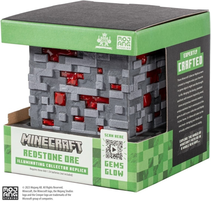 Noble Collection - Minecraft Illuminating Redstone Light i gruppen HJEMMEELEKTRONIK / Spilkonsoller og tilbehør / Øvrige spil hos TP E-commerce Nordic AB (C47055)