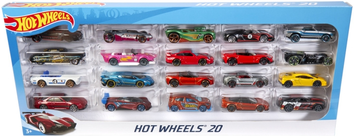 Hot Wheels minibil, 20 st i gruppen LEGETØJ, BØRN & BABY / Legetøj / Legetøjsbiler hos TP E-commerce Nordic AB (C47178)