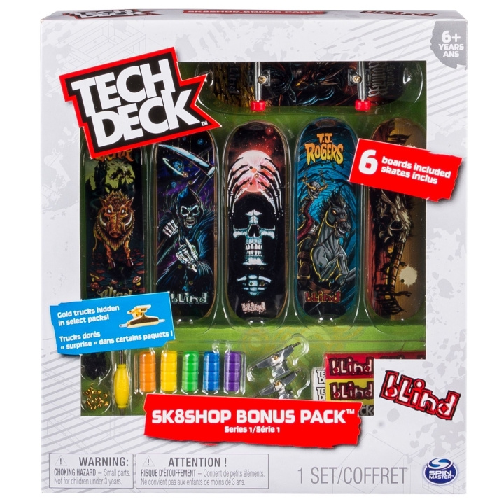 Tech Deck Sk8 Shop Finger Kettle Set Assorted i gruppen LEGETØJ, BØRN & BABY / Legetøj / Action spil hos TP E-commerce Nordic AB (C47203)