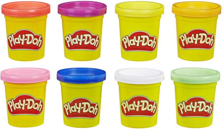 PLAY-DOH modelleringsvax, regnbågsfärger i gruppen LEGETØJ, BØRN & BABY / Legetøj / Lege ler, lege sand og tilbehør hos TP E-commerce Nordic AB (C47219)