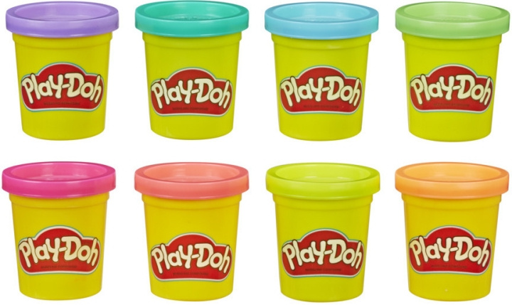 PLAY-DOH Neon färger modellvaxpaket i gruppen LEGETØJ, BØRN & BABY / Legetøj / Lege ler, lege sand og tilbehør hos TP E-commerce Nordic AB (C47220)