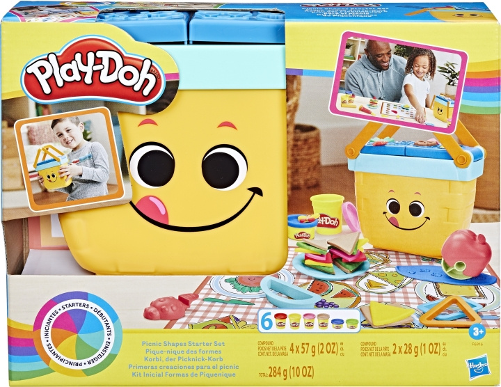 PLAY-DOH Picknick Former Starter Set plasticine set i gruppen LEGETØJ, BØRN & BABY / Legetøj / Lege ler, lege sand og tilbehør hos TP E-commerce Nordic AB (C47236)