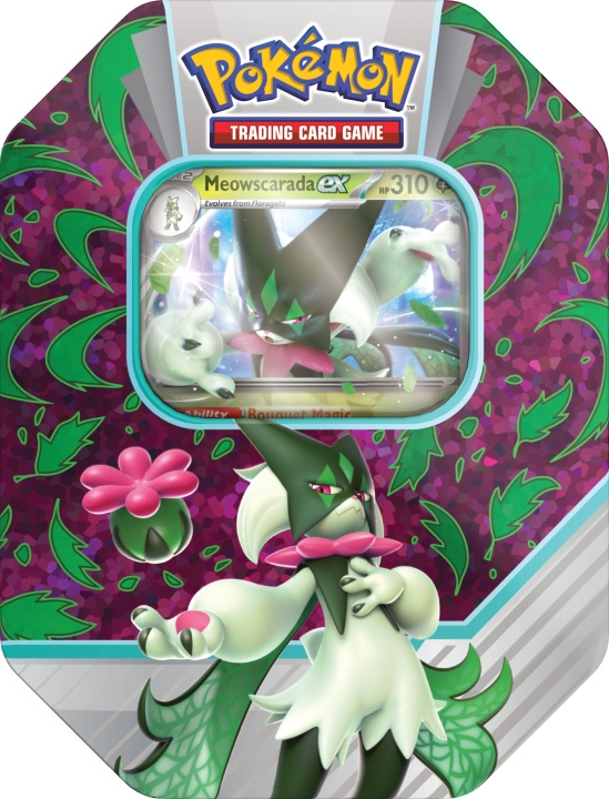 POKEMON Paldea Partners Tin - Trading card box i gruppen LEGETØJ, BØRN & BABY / Legetøj / Legetøj hos TP E-commerce Nordic AB (C47300)