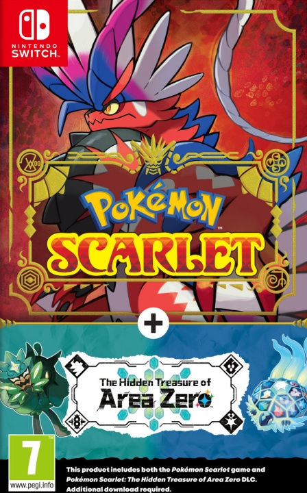 Nintendo Pokémon Scarlet + The Hidden Treasure of Area Zero (Switch) i gruppen HJEMMEELEKTRONIK / Spilkonsoller og tilbehør / Nintendo Switch / Spil hos TP E-commerce Nordic AB (C47306)