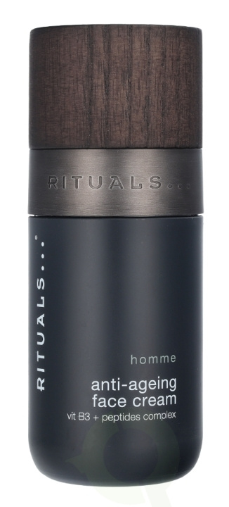 Rituals Homme Anti-Ageing Face Cream 50 ml Vit B3 + Petides Complex i gruppen SKØNHED & HELSE / Hudpleje / Ansigt / Ansigtscreme hos TP E-commerce Nordic AB (C47585)