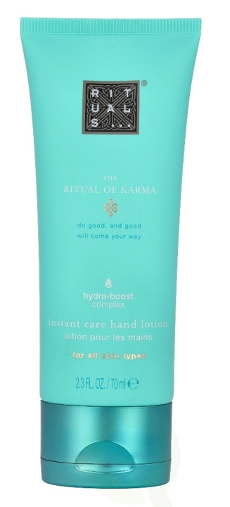 Rituals Karma Instant Care Hand Lotion 70 ml For All Skin Types i gruppen SKØNHED & HELSE / Manicure / pedicure / Håndcreme hos TP E-commerce Nordic AB (C47628)