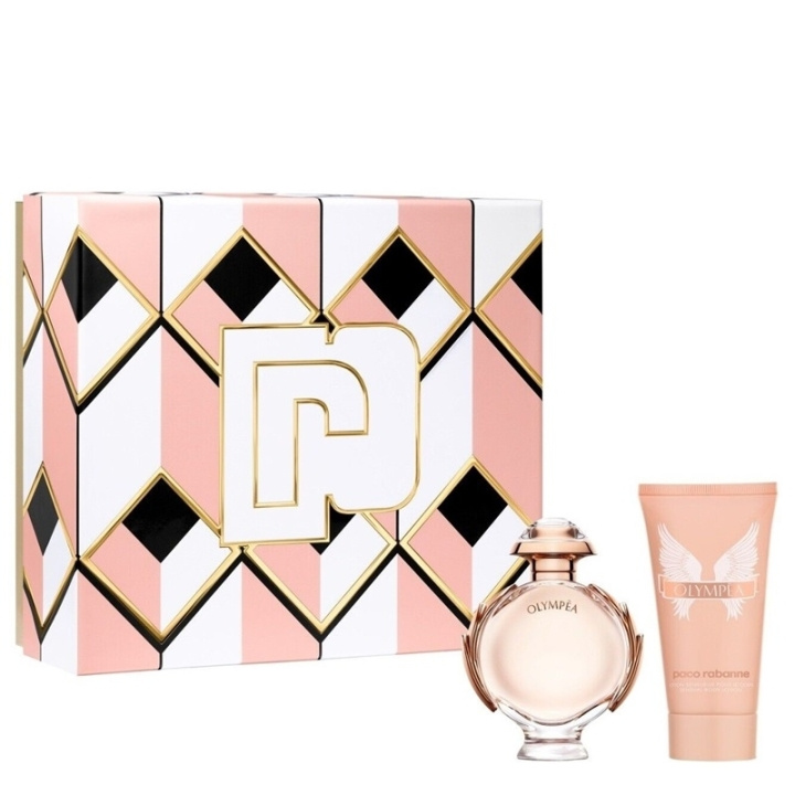 Paco Rabanne Giftset Olympea Edp 80ml + Body Lotion 100ml i gruppen SKØNHED & HELSE / Gaveæske / Gaveæske til hende hos TP E-commerce Nordic AB (C47648)