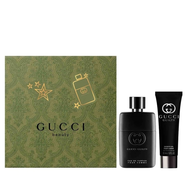 Gucci Giftset Guilty Pour Homme Edp 50ml + Shower Gel 50ml i gruppen SKØNHED & HELSE / Gaveæske / Gaveæske til ham hos TP E-commerce Nordic AB (C47667)
