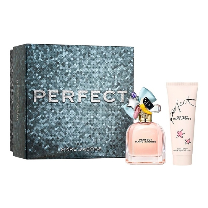 Marc Jacobs Giftset Perfect Edp 50ml + Body Lotion 75ml i gruppen SKØNHED & HELSE / Gaveæske / Gaveæske til hende hos TP E-commerce Nordic AB (C47672)