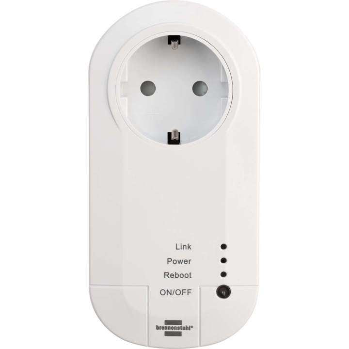 Brennenstuhl ®Connect smart stik med 433 MHz sender WA 3600 LRF01 433 i gruppen HJEM, HUS & HAVE / Smart hjem / Smart plugs hos TP E-commerce Nordic AB (C47691)