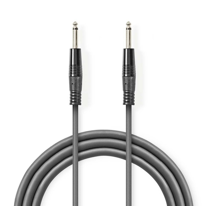 Nedis Mono Audio kabel | 6.35 mm Hanstik | 6.35 mm Hanstik | Nikkelplateret | 3.00 m | Runde | PVC i gruppen HJEMMEELEKTRONIK / Kabler og adaptere / Audio Analog / 3.5 mm hos TP E-commerce Nordic AB (C47702)