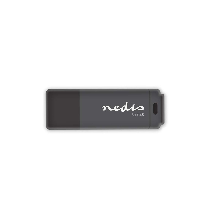 Nedis Flash Drev | 64 GB | USB Type-A | Læs hastighed: 80 MB/s | Skrivehastighed: 10 MB/s i gruppen HJEMMEELEKTRONIK / Lagringsmedier / USB-flash drev / USB 3.0 hos TP E-commerce Nordic AB (C47729)