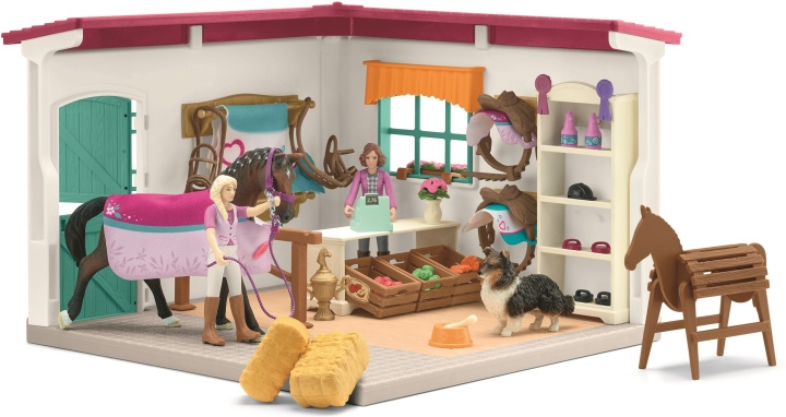 Schleich Horse Club 42568 - Hästbutik i gruppen LEGETØJ, BØRN & BABY / Legetøj / Figurer, miniaturer og tilbehør hos TP E-commerce Nordic AB (C47835)