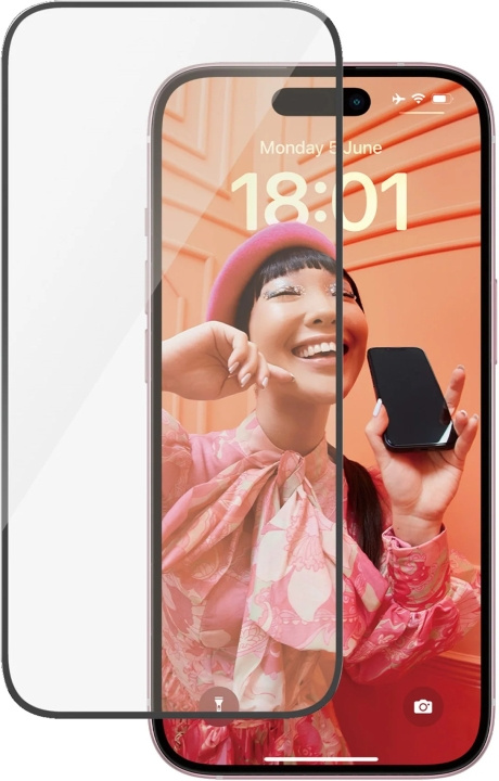 PanzerGlass Ultra-wide Fit with Aligner -skyddsglas, iPhone 15 i gruppen SMARTPHONES & TABLETS / Mobil Beskyttelse / Apple / iPhone 15 hos TP E-commerce Nordic AB (C47964)