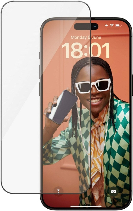 PanzerGlass Ultrabred passform med Aligner -skyddsglas, iPhone 15 Pro Max. i gruppen SMARTPHONES & TABLETS / Mobil Beskyttelse / Apple / iPhone 15 hos TP E-commerce Nordic AB (C47967)