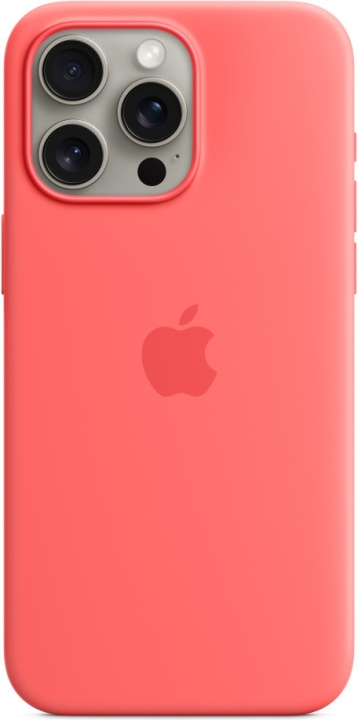 Apple iPhone 15 Pro Max silikonfodral med MagSafe, rosa i gruppen SMARTPHONES & TABLETS / Mobil Beskyttelse / Apple / iPhone 15 hos TP E-commerce Nordic AB (C47973)