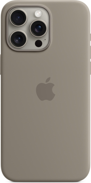 Apple iPhone 15 Pro Max silikonfodral med MagSafe, Brun i gruppen SMARTPHONES & TABLETS / Mobil Beskyttelse / Apple / iPhone 15 hos TP E-commerce Nordic AB (C47977)