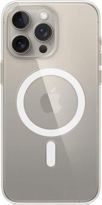 Apple iPhone 15 Pro Max genomskinligt fodral med MagSafe, transparent i gruppen SMARTPHONES & TABLETS / Mobil Beskyttelse / Apple / iPhone 15 hos TP E-commerce Nordic AB (C48000)