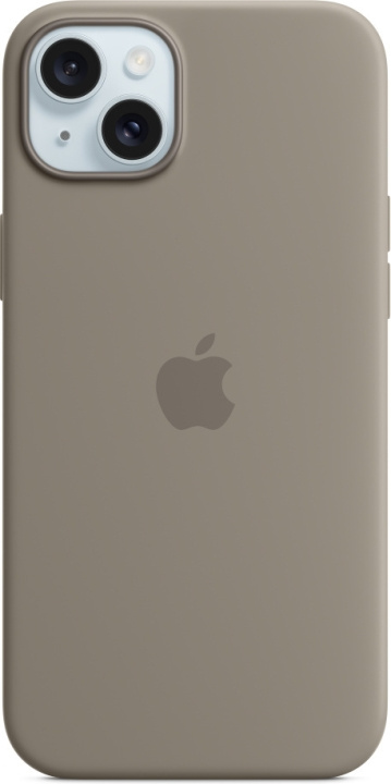 Apple iPhone 15 Plus silikonfodral med MagSafe, lerbrunt i gruppen SMARTPHONES & TABLETS / Mobil Beskyttelse / Apple / iPhone 15 hos TP E-commerce Nordic AB (C48005)