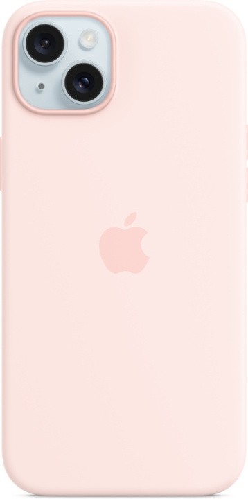 Apple iPhone 15 Plus silikonfodral med MagSafe, rosa i gruppen SMARTPHONES & TABLETS / Mobil Beskyttelse / Apple / iPhone 15 hos TP E-commerce Nordic AB (C48006)