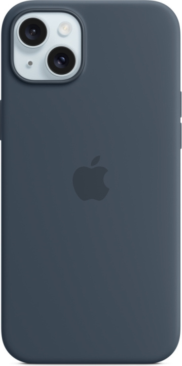 Apple iPhone 15 Plus silikonfodral med MagSafe, blå i gruppen SMARTPHONES & TABLETS / Mobil Beskyttelse / Apple / iPhone 15 hos TP E-commerce Nordic AB (C48007)