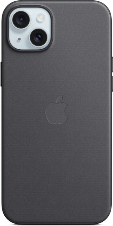 Apple iPhone 15 Plus FineWoven fodral med MagSafe, svart i gruppen SMARTPHONES & TABLETS / Mobil Beskyttelse / Apple / iPhone 15 hos TP E-commerce Nordic AB (C48017)