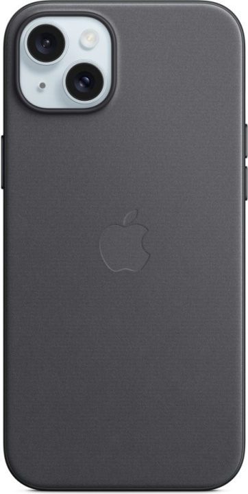 Apple iPhone 15 Plus FineWoven-etui med MagSafe, sort i gruppen SMARTPHONES & TABLETS / Mobil Beskyttelse / Apple / iPhone 15 hos TP E-commerce Nordic AB (C48017)