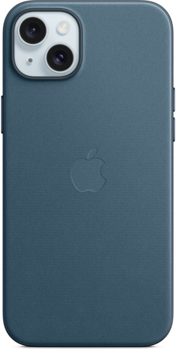 Apple iPhone 15 Plus FineWoven-etui med MagSafe, Pacific Blue i gruppen SMARTPHONES & TABLETS / Mobil Beskyttelse / Apple / iPhone 15 hos TP E-commerce Nordic AB (C48018)