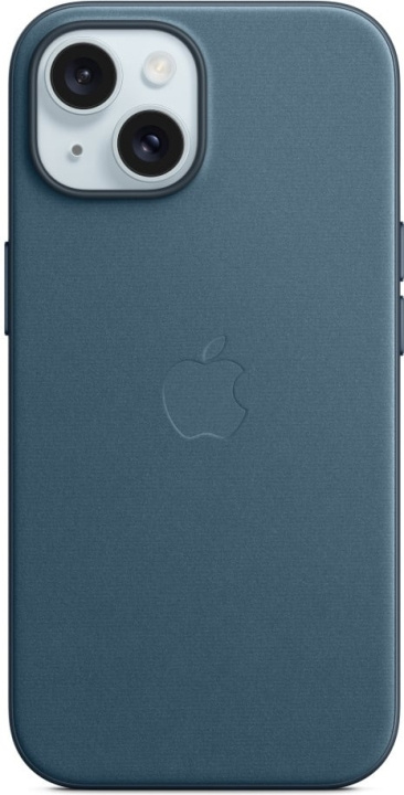 Apple iPhone 15 FineWoven Fodral med MagSafe, Pacific Blue i gruppen SMARTPHONES & TABLETS / Mobil Beskyttelse / Apple / iPhone 15 hos TP E-commerce Nordic AB (C48023)
