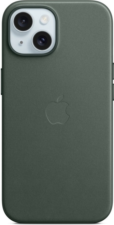 Apple iPhone 15 FineWoven fodral med MagSafe, vintergrön i gruppen SMARTPHONES & TABLETS / Mobil Beskyttelse / Apple / iPhone 15 hos TP E-commerce Nordic AB (C48024)