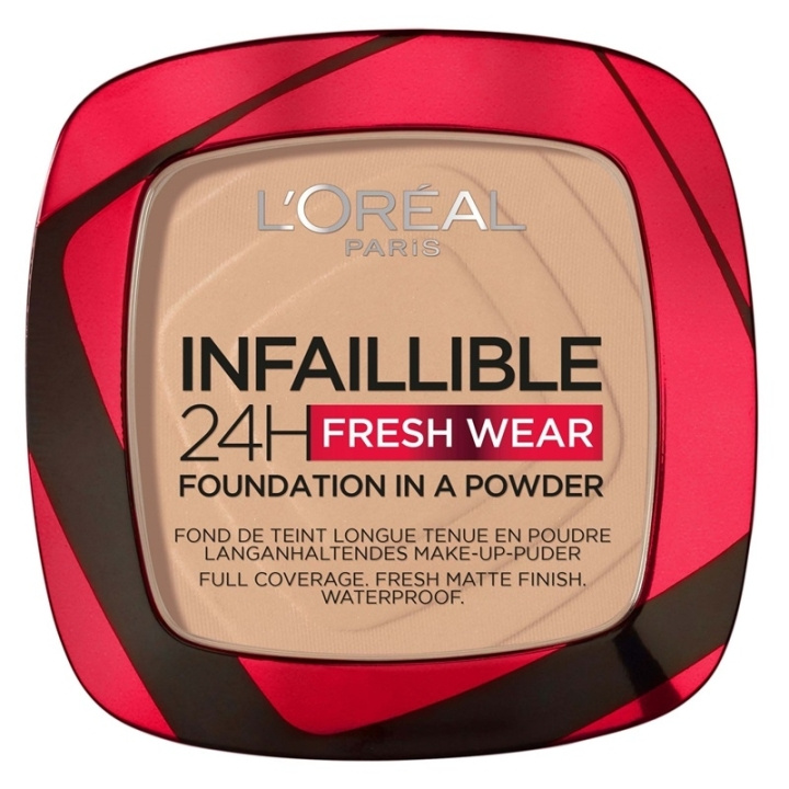 L\'ORÉAL PARIS L\'Oreal Infaillible 24h Fresh Wear Powder Foundation True Beige 130 i gruppen SKØNHED & HELSE / Makeup / Makeup ansigt / Foundation hos TP E-commerce Nordic AB (C48275)